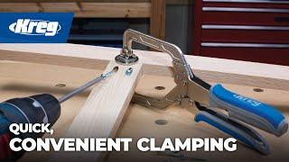 Quick, Convenient Clamping For Pocket-Hole Joinery and Woodworking | Kreg Clamps