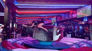  HOT RIDE? Flexible Girl Take On Benidorm Bull | Summer 2024  4K