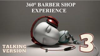 Realistic 8D ASMR Barbershop Experience PART 3 | Talking Version