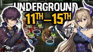 Underground Evil Castle 11th-15th Floor Guide! | Brave Nine