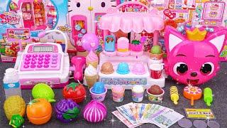 60 Minutes Satisfying with Unboxing Cute Pink Ice Cream Store Cash Register ASMR | Review Toys