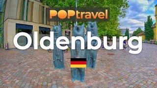 Walking in OLDENBURG / Germany - Around the City Center - 4K 60fps (UHD)