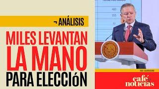 #Análisis ¬ Más de 30 mil aspirantes levantan la mano para la elección judicial