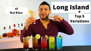 long island iced tea  and top 5 variations you need to try