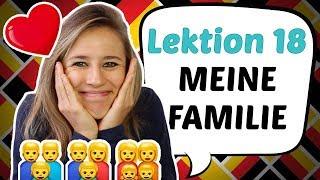 GERMAN LESSON 18: How to Talk about Your FAMILY in German! ‍‍ ‍‍‍ ‍‍