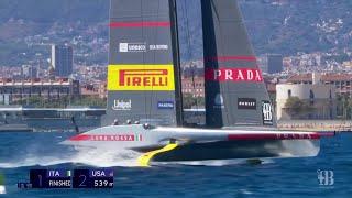 Sailing Highlights World on Water Sept 27.24. Luna Rossa, American Magic, INEOS, Swans Bosphorus Cup