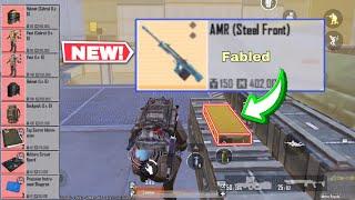 AMR Legendary From Military Supply Crate  Metro Royale pubg Mobile