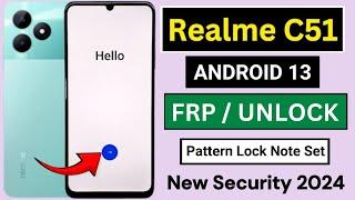 Realme C51 Frp Bypass Android 13 Without PC | Realme (RMX3830) Google Account Bypass