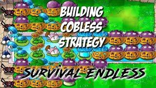 Plants vs Zombies - Building Cobless Strategy Survival Endless