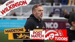 POST MATCH REACTION | Bobby Wilkinson | Maidstone United 1-0 Hemel Hempstead Town