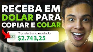 O GOOGLE VAI TE PAGAR $90 DOLARES POR DIA PARA COPIAR E COLAR (Ganhe dinheiro online em 2024)