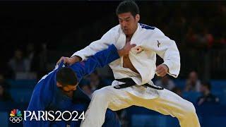 Takanori Nagase wins back-to-back judo golds in convincing fashion | Paris Olympics | NBC Sports