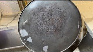 EASIEST way to RESTORE Cast Iron Cookware WITHOUT fancy equipment!