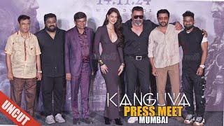 UNCUT - Kanguva | Press Conference | Surya, Bobby Deol, Disha Patani | Mumbai | Siva | 14th Nov