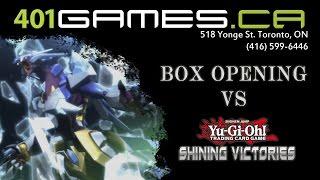 Yugioh Shining Victories Box Opening - 401 Games