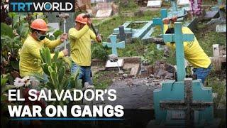 El Salvador fights gangs by destroying members' tombstones