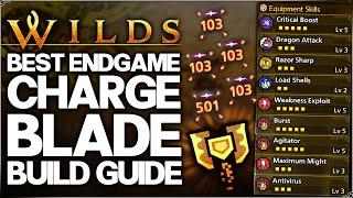 Monster Hunter Wilds - Best Charge Blade Build - Highest Damage Possible - Armor Set & Weapon Guide!