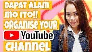 HOW TO ORGANISE YOUR YOUTUBE CHANNEL|| CUSTOMIZE YOUR CHANNEL ||YOUTUBE TIPS