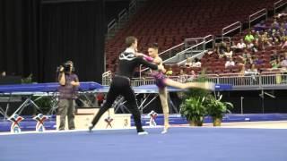 Eirian Smith, Brian Kincher - Dynamic - 2014 USA Gymnastics Championships