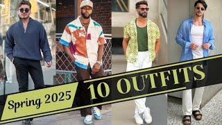 10 Latest Spring Outfit Ideas for Men 2025 | Men's Fashion