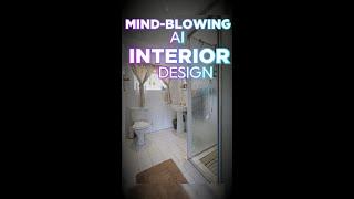 MIND-BLOWING AI INTERIOR DESIGN!   #shorts