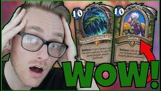 YOGG or ZUL'JIN? WHY not BOTH? Spell Hunter is TOTAL CHAOS! | Scholomance Academy | Wild Hearthstone