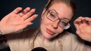 ASMR Face Touching and Face Scratching ~