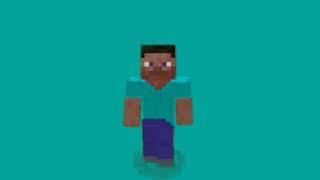 Футаж Minecraft (Steve)