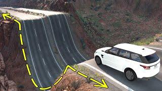 Cars vs Giant Dip - BeamNG Drive -  ULTIMATE Edition Compilation