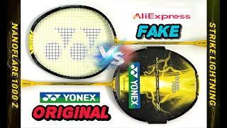 I BOUGHT FAKE RACKET YONEX NANOFLARE 1000Z FROM ALIEXPRESS.... ANY GOOD?