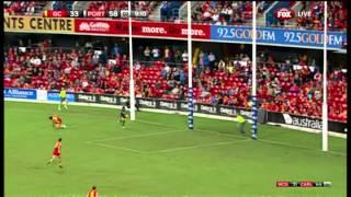 Jake Neade selling candy - AFL