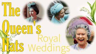 ALL OF QUEEN ELIZABETH'S WEDDING HATS | British Milliner looks at The Late Queen's Wedding Hats