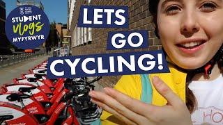 How to Hire a Santander Bike at Swansea University // Mikaela