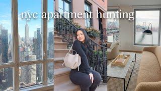 NYC APARTMENT HUNTING 2025 vlog | touring 7 apts + tips