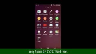 Sony Xperia SP C5303 Hard reset