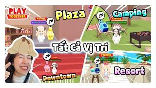 40 VỊ TRÍ Lọ Nước Thần Ở 4 Khu Vực: Plaza, Camping, Trung Tâm, Nghỉ Dưỡng | Play Together