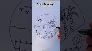 Master Scenery Drawing Techniques in 10 Minutes