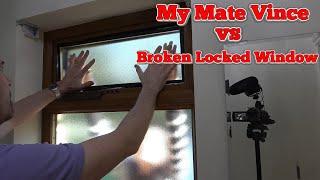 Trying to FIX a Broken Anglian UPVC Window which Doesn't OPEN!