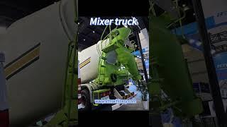 Convention and Exhibition Center-Mixer truck#exhibition  #machine #concrete #concretemixturemachine