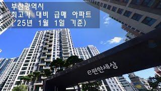 부산광역시 급매 아파트 ('25년 1월 1일 기준)
