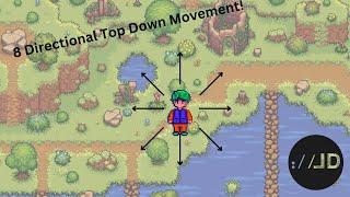 Easy 2D Top Down Movement Unity