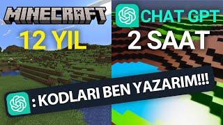 Yapay Zeka Bu Oyunu Geliştirebilir Mi? | ChatGPT Minecraft Kodluyor!