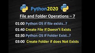 Python OS Check if Folder Exists | Python Create Folder If not exist | Create File if doesn’t exist