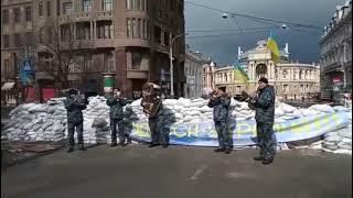 Ukraine Military Band Plays ' Don't Worry Be Happy ' In Anticipation Of Russia Offensive In Odessa