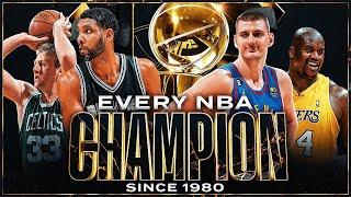 EVERY NBA Championship Celebration (1980-2023) 