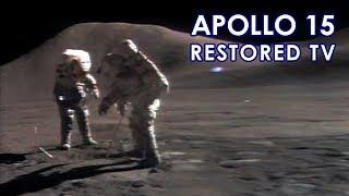 APOLLO 15 TV - Astronauts on the Moon surface - EVA (1971/07) [60 fps]