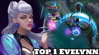 Wild Rift Evelynn - Top 1 Evelynn Gameplay Rank Season 13