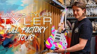 James Tyler Guitars! | Full Interview & USA Factory Tour!