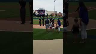 Star Spangled Banner by Alissa Meyer Indianapolis Indians Baseball