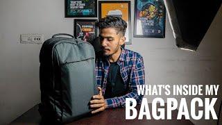 WHAT IS INSIDE MY BAGPACK